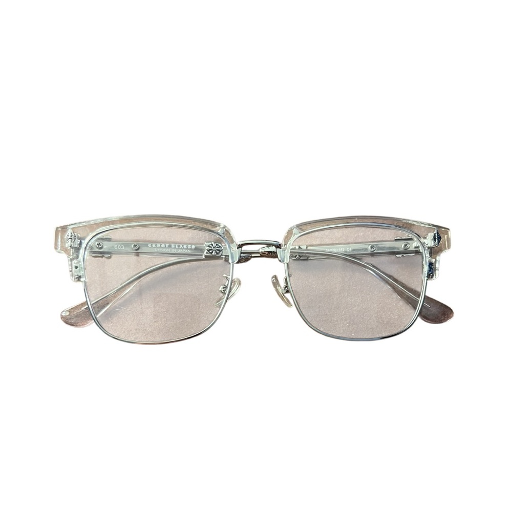 Chrome Hearts Transparent Frame Glasses